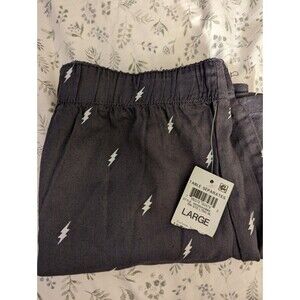 Jenni Lighting Bolt Sleep Shorts Women Size Large